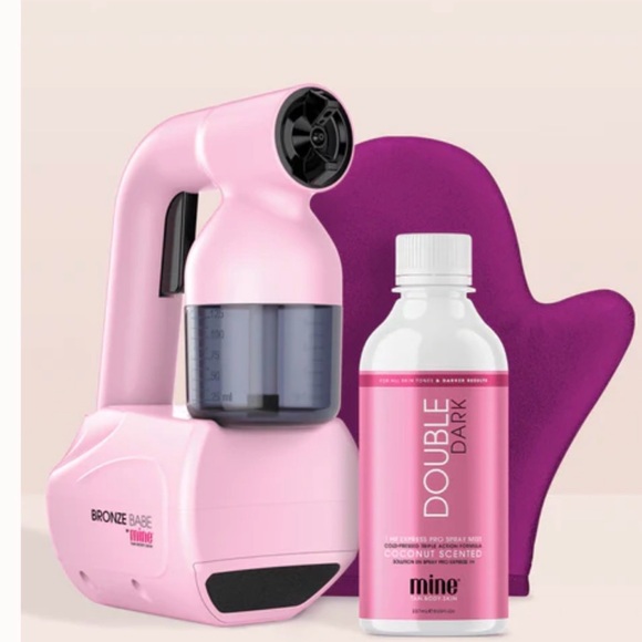 mine Other - New In Box- Mine Bronze Babe Spray Tan Kit - Pink